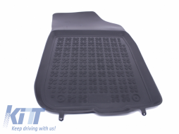 Floor mat Rubber Black suitable for DACIA Duster 2010-2013, Logan Sedan 2008-2013-image-5999767