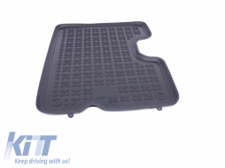 Floor mat Rubber Black suitable for DACIA Duster 2010-2013, Logan Sedan 2008-2013-image-5999768