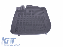Floor mat Rubber Black suitable for DACIA Duster I Facelift 2013-2017-image-5999771