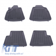 Floor mat Rubber Black suitable for FIAT 500 2007+ - 201503