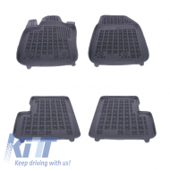 Floor mat Rubber Black suitable for FIAT 500X 2014+ - 201518