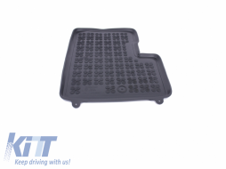 Floor mat Rubber Black suitable for FIAT 500X 2014+-image-5999880