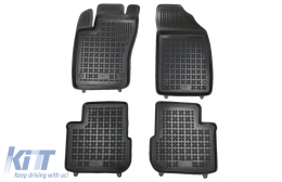 Floor Mat Rubber Black suitable for Fiat TIPO Sedan (2015-) - 201519