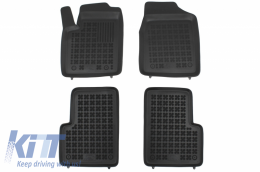 Floor mat Rubber Black suitable for Ford KA II (2008 - 2016) - 200607
