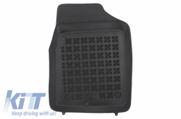 Floor mat Rubber Black suitable for Ford KA II (2008 - 2016)-image-6044719