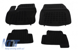 Floor mat Rubber Black suitable for FORD Kuga II 2013+ - 200618