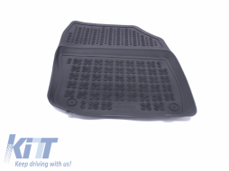 Floor mat Rubber Black suitable for HONDA Civic Hatchback 2012+, Civic Wagon 2014+-image-5999776