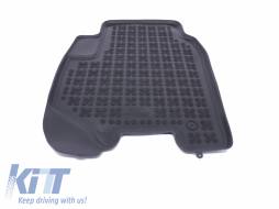 Floor mat Rubber Black suitable for HONDA Civic Hatchback 2012+, Civic Wagon 2014+-image-5999777