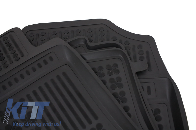 Floor mat Rubber Black suitable for HYUNDAI I20 GB 2014+