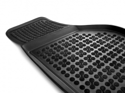 Floor mat rubber Black suitable for JEEP Grand Cherokee IV 2010+-image-5997472