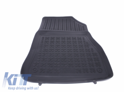 Floor mat Rubber Black suitable for NISSAN Juke 2010-2019-image-5999677