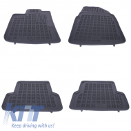 Floor mat Rubber Black suitable for NISSAN Qashqai 2007-2014 - 201808