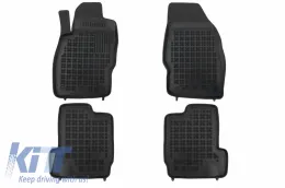 image-27-Floor mat Rubber Black suitable for OPEL Adam 2013