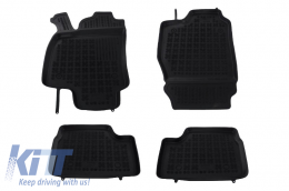 Floor mat Rubber Black suitable for OPEL Astra II G 03/1998--2009, suitable for OPEL Astra III H 04/2004-2014 - 200505-image-6004844