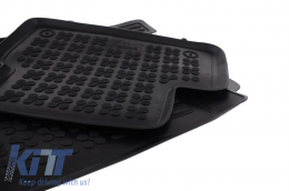 Floor mat Rubber Black suitable for OPEL Astra J 2010-2015-image-6004873