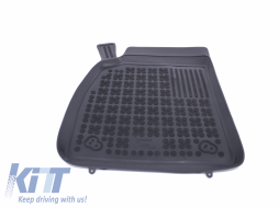 Floor mat Rubber Black suitable for OPEL Insignia 2008+, suitable for CHEVROLET Malibu 2012+-image-5999654