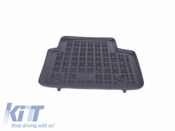 Floor mat Rubber Black suitable for OPEL Insignia 2008+, suitable for CHEVROLET Malibu 2012+-image-5999656