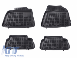 Floor mat Rubber Black suitable for OPEL Vectra C 2002-2008 - 200502