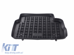 Floor mat Rubber Black suitable for OPEL Vectra C 2002-2008-image-6004733