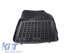 Floor mat Rubber Black suitable for OPEL Vectra C 2002-2008-image-6004734