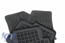Floor mat Rubber Black suitable for OPEL CROSSLAND X (2017+)-image-6038756