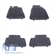 Floor mat Rubber Black suitable for RENAULT Kadjar 2015+ - 201921