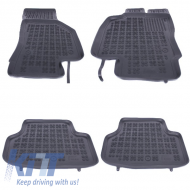 Floor mat Rubber Black suitable for SEAT Leon III 2013+, Leon ST 2014+ - 202007