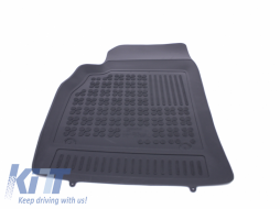 Floor mat Rubber Black suitable for suitable for CHEVROLET Cruze 2009+-image-5999652
