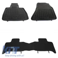 image-30-Floor mat Rubber Black suitable for TOYOTA Rav4 IV , RAV4 Hybrida 2013+