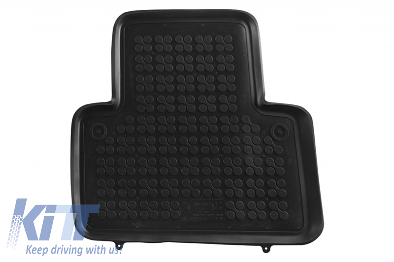 Floor mat Rubber for suitable (2002 XC90 Volvo -2014) I Black