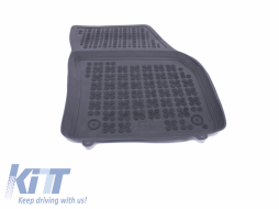 Floor mat Rubber Black suitable for VW Tiguan II 2015+-image-5999811
