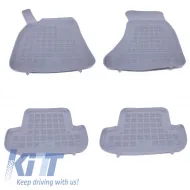 image-4-Floor mat Rubber Grey suitable for AUDI A5 Cabrio Coupe 2007+