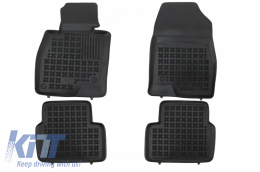 Floor mat rubber suitable for MAZDA 6 Wagon 2013+ Black - 200812