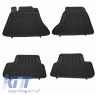 Floor Mat Rubber suitable for MERCEDES CLA W117 C117 (2013-up) Black