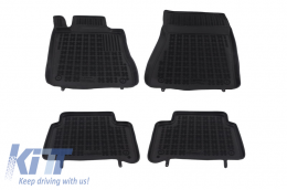 Floor Mat Rubber suitable for MERCEDES E-class W211 (2002-2009) Black - 201702