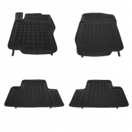Floor Mat Rubber suitable for MERCEDES ML W164 (2005-2011) Black - 201709