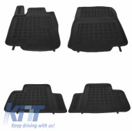 Floor Mat Rubber suitable for MERCEDES ML W166 (2011-2015) GLE (2015-up) GLE Coupe C292 (2015-up) Black - 201714