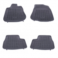 Floor mat rubber suitable for PEUGEOT 208 2012+, 208 GTI 2013+, 208 2013+ Black - 201310