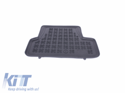 Floor mat rubber suitable for PEUGEOT 308 2013+ Black-image-5999690