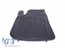 Floor mat rubber suitable for PEUGEOT 308 2013+ Black-image-5999692