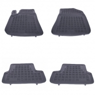 Floor mat rubber suitable for PEUGEOT 308 2013+ Black-image-6018052