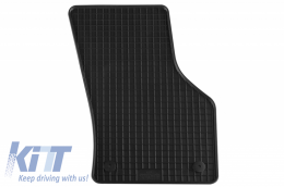 Floor Mat Rubber suitable for SKODA Octavia III Limousine 02/2013m Kombi 05/2013, Octavia Scout 10/2014-image-6029137