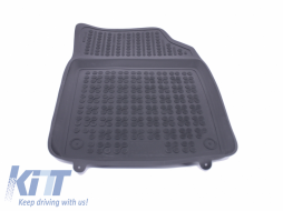 Floor mat rubber suitable for VOLVO XC90 2015+ Black-image-5999894
