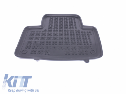 Floor mat rubber suitable for VOLVO XC90 2015+ Black-image-5999896