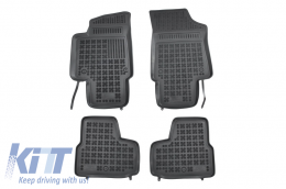 Floor Mat suitable for SKODA Citigo suitable for VW Up SEAT Mii Black - 200115