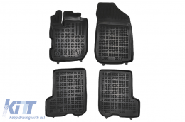 Floor Mats Rubber Black suitable for Dacia Dacia Sandero II Stepway version 4x4 (2019-up) - 203410