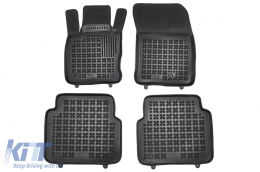 Floor Mats Rubber Black suitable for Ford KUGA MK III (2019-up) - 200635