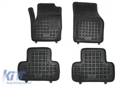 image-6-Floor Mats Rubber Black suitable for Land Rover Range Rover Evoque I L538 (2011-2014) L538 Facelift (2014-2018)
