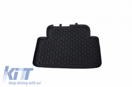 Floor Mats Rubber Mats Audi Q7 4L (2006-2015) 5/7 suitable for SEATs Black-image-5996252