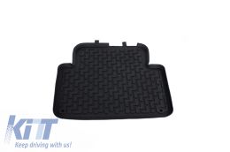 Floor Mats Rubber Mats Audi Q7 4L (2006-2015) 5/7 suitable for SEATs Black-image-5996253